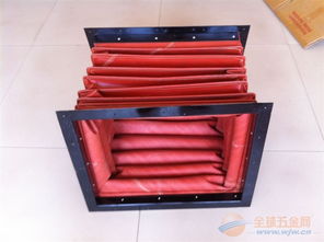 非金属膨胀节与硅胶布软连接 工业柔性连接的关键非金属圈带产品